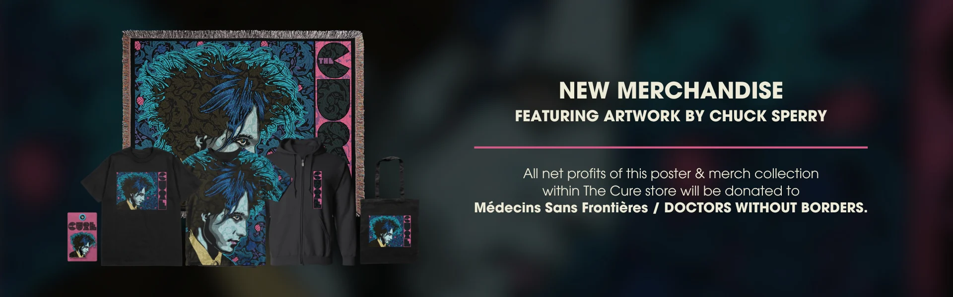 The Official Cure Merchandise Collection